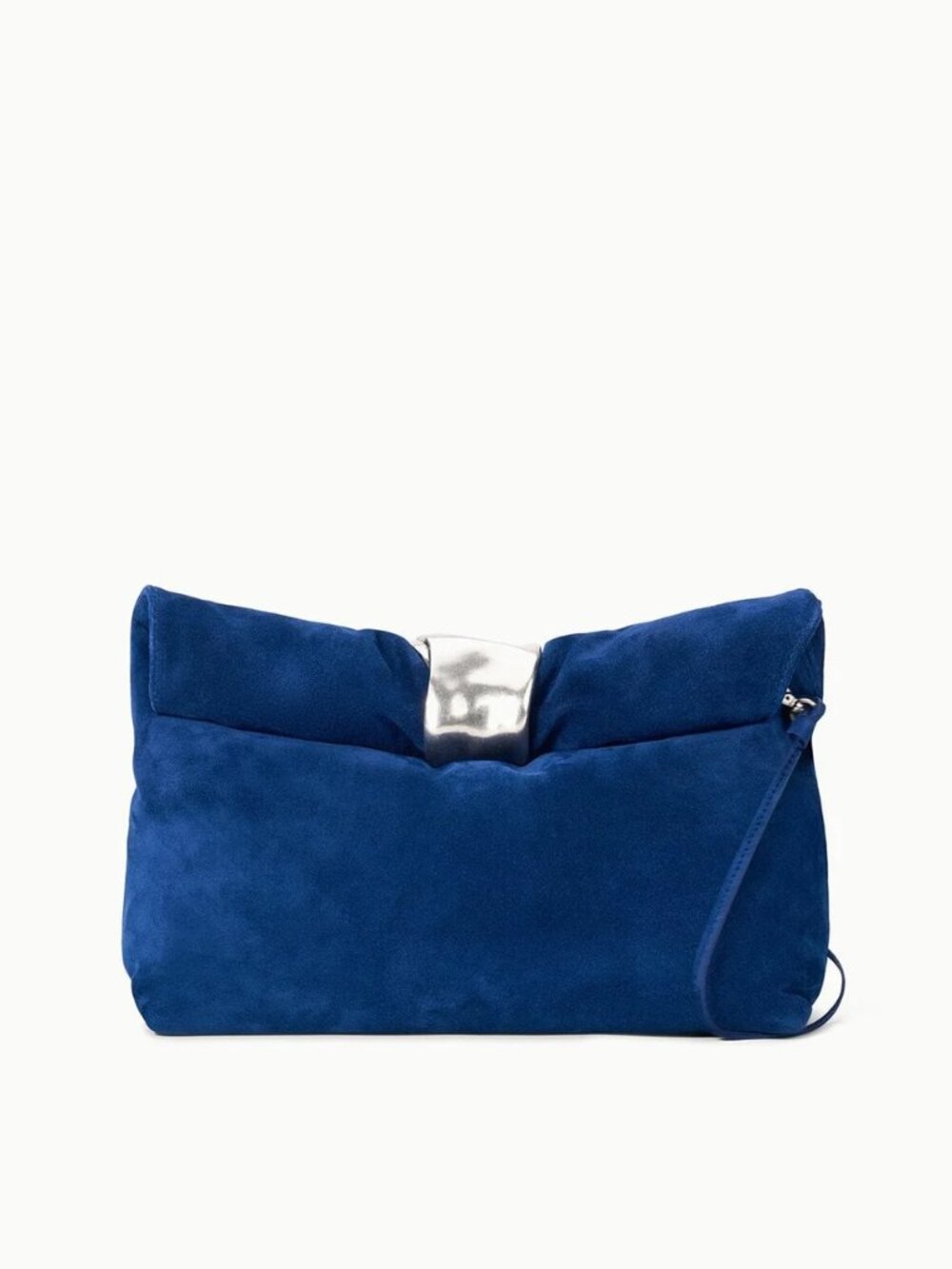 Staud Cuff Clutch in Cobalt